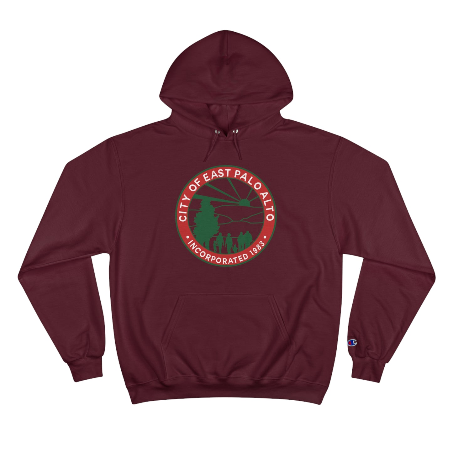 "City Seal" Capsule (Christmas Color-way) Champion Hoodie