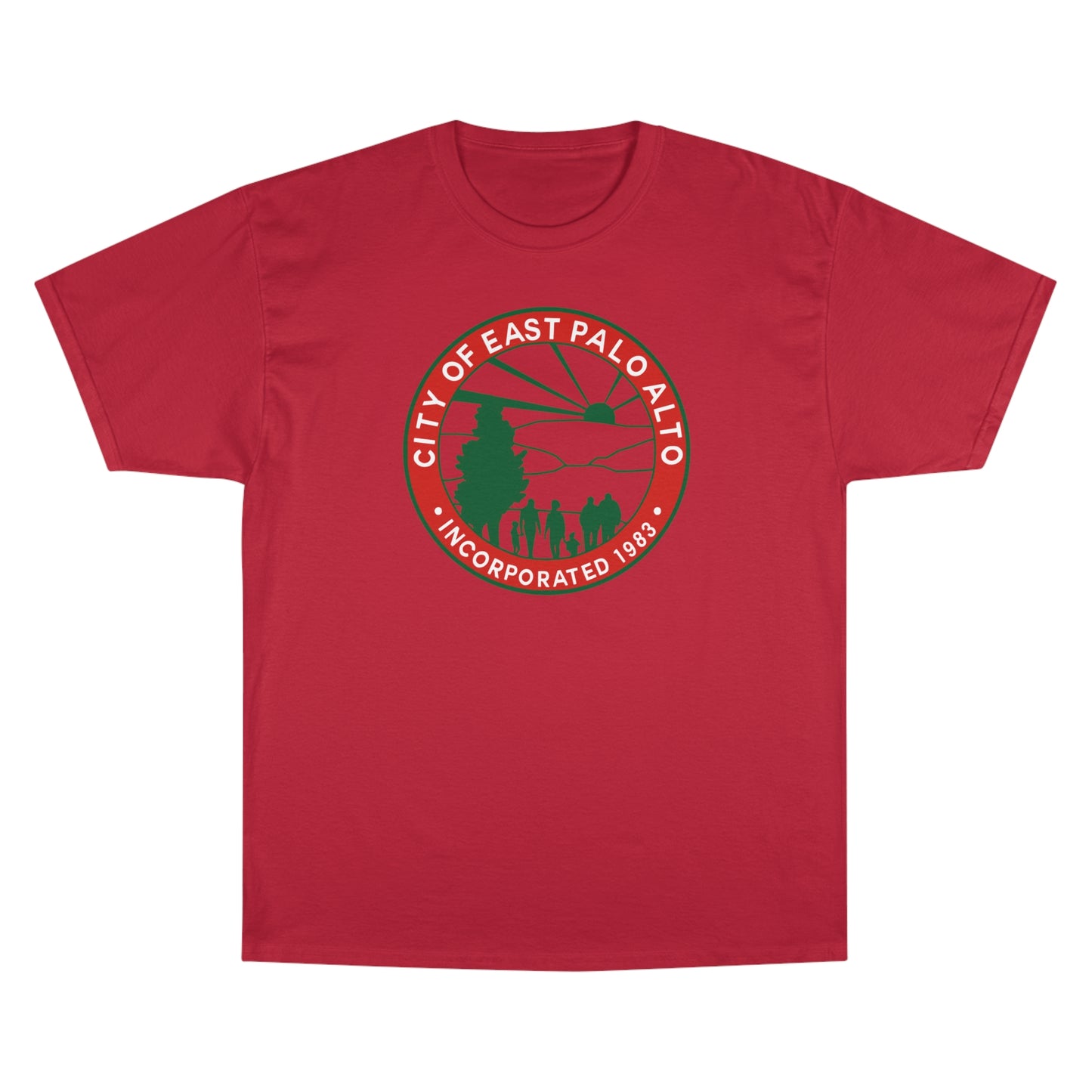 "City Seal" Capsule (Christmas Color-way) Champion T-Shirt