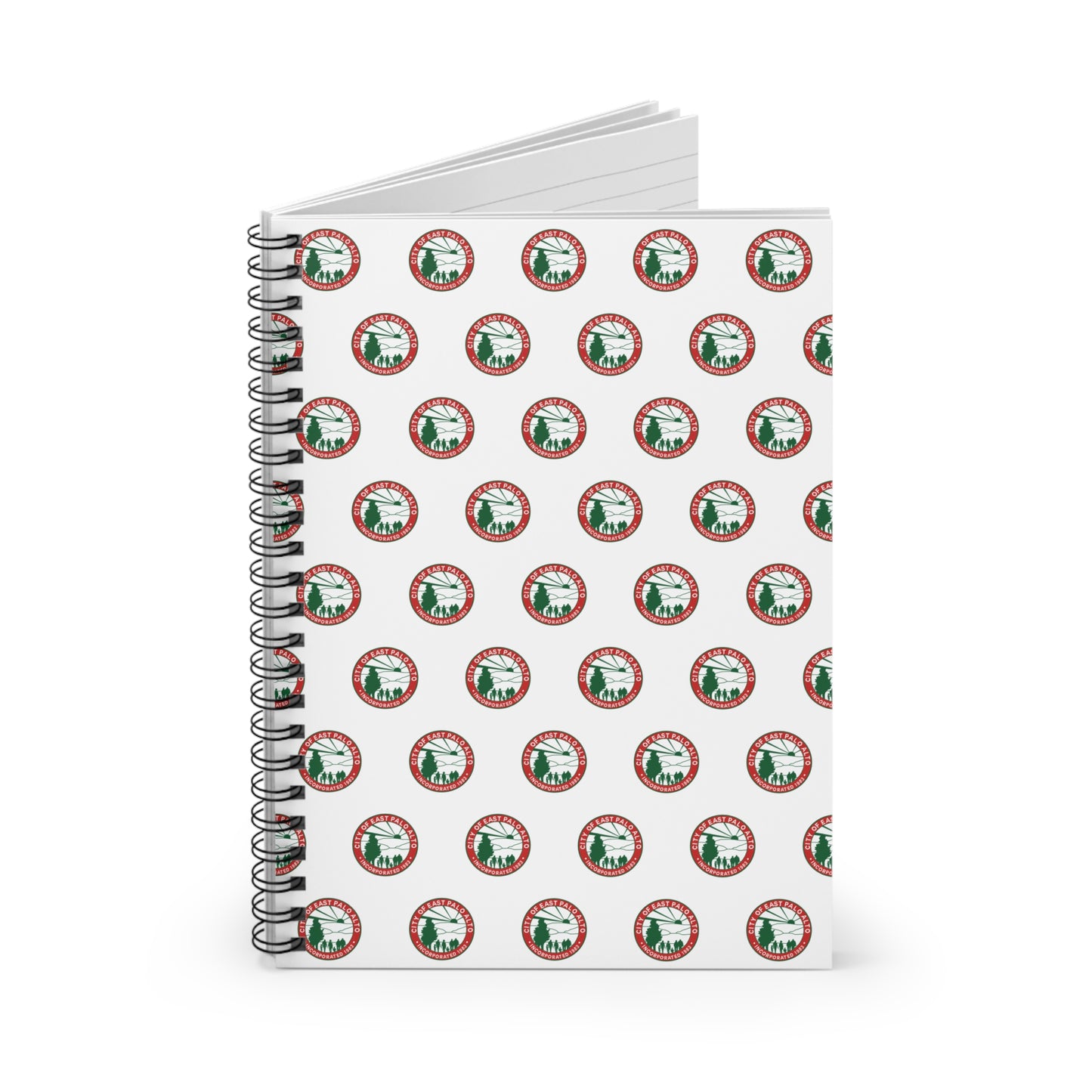 "City Seal" Capsule (Christmas Color-way) Spiral Notebook - Ruled Line