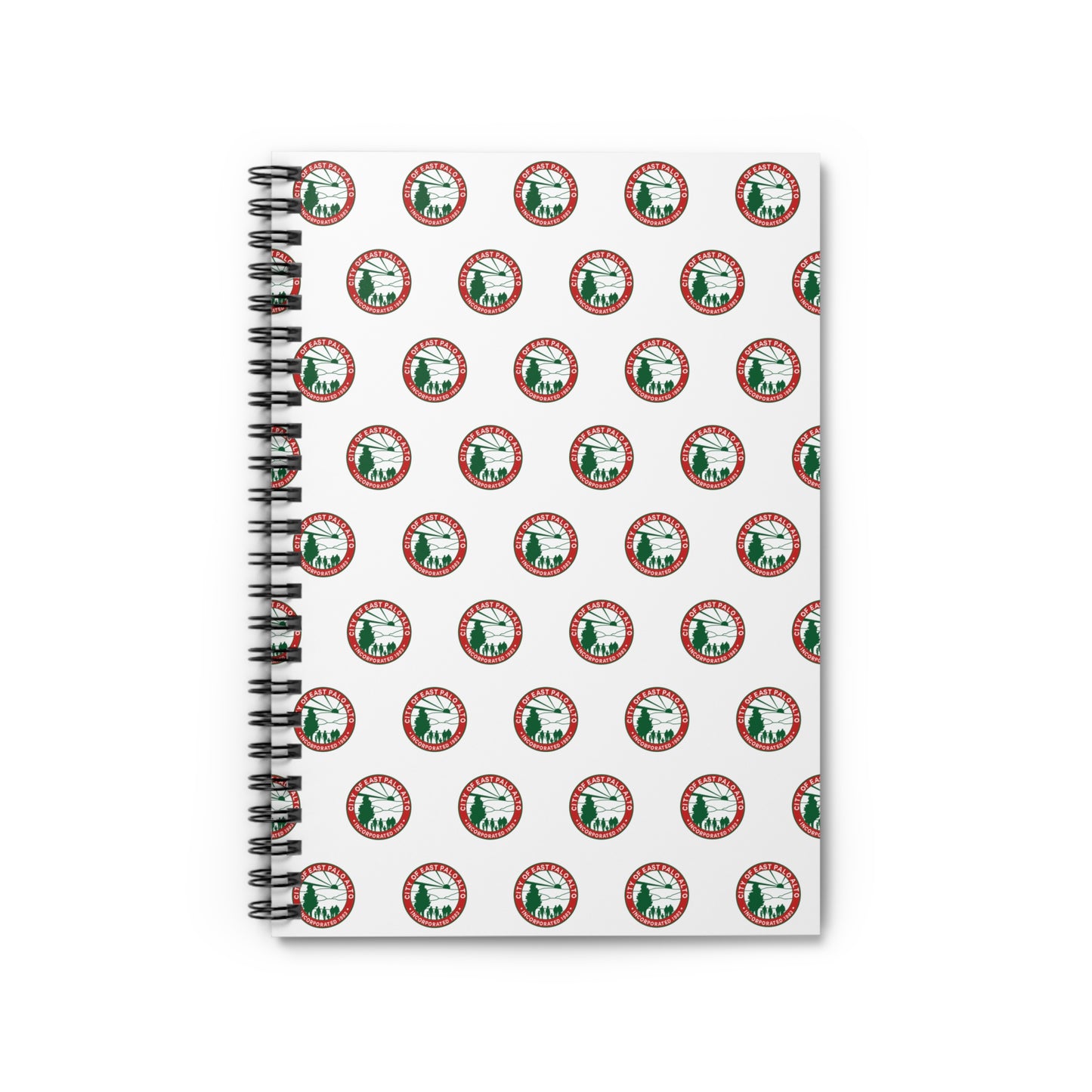 "City Seal" Capsule (Christmas Color-way) Spiral Notebook - Ruled Line