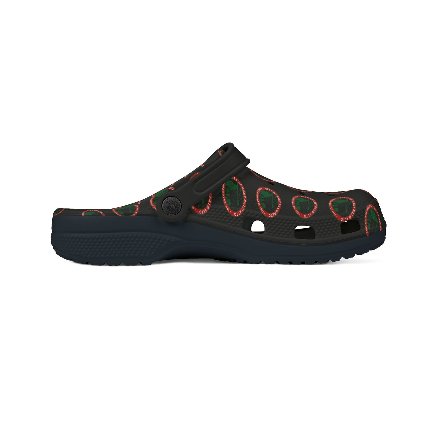 "City Seal" Capsule (Christmas Color-way) Monogram Foam Clogs