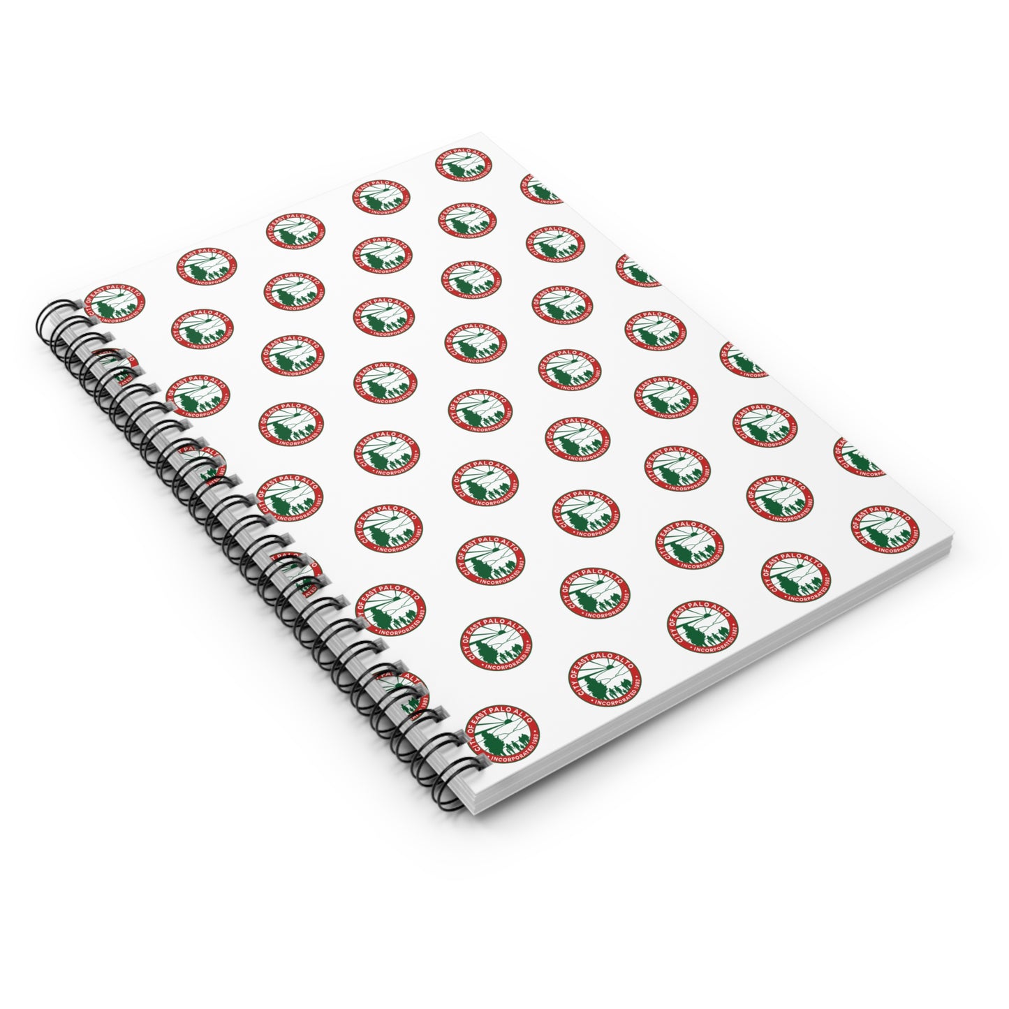 "City Seal" Capsule (Christmas Color-way) Spiral Notebook - Ruled Line