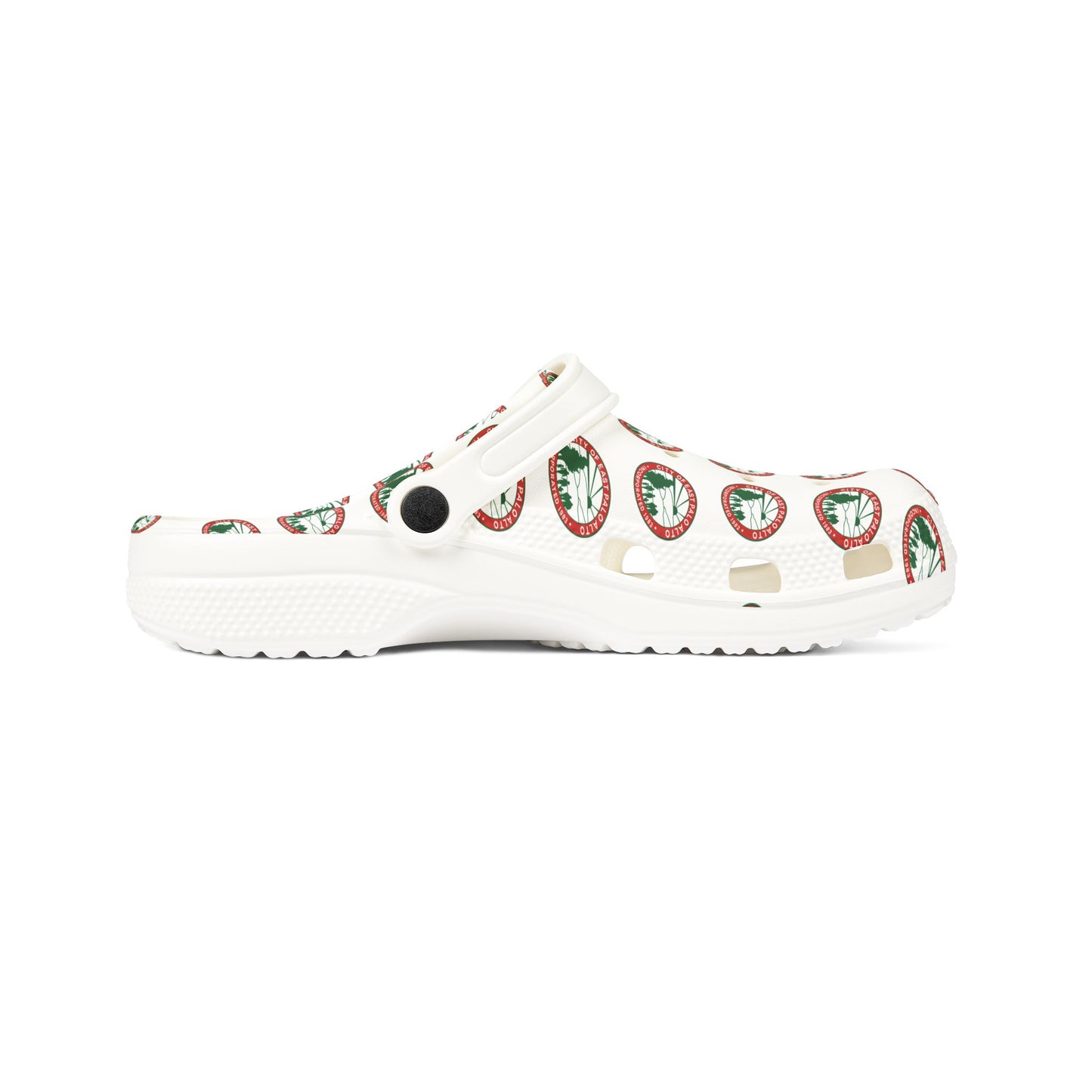 "City Seal" Capsule (Christmas Color-way) Monogram Foam Clogs