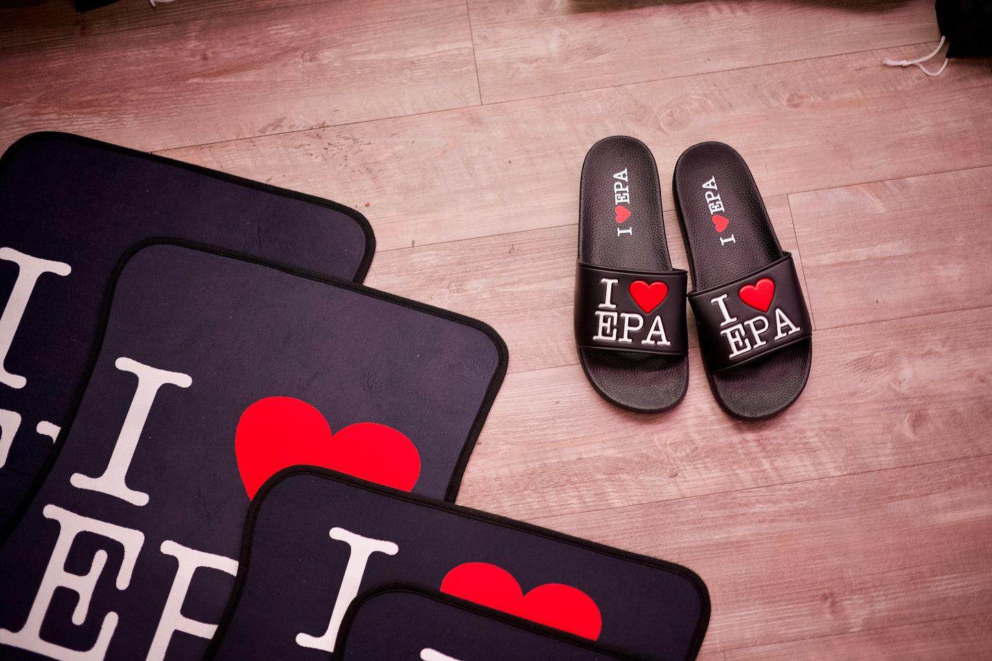 “I ❤️ EPA” Signature Slide Sandles