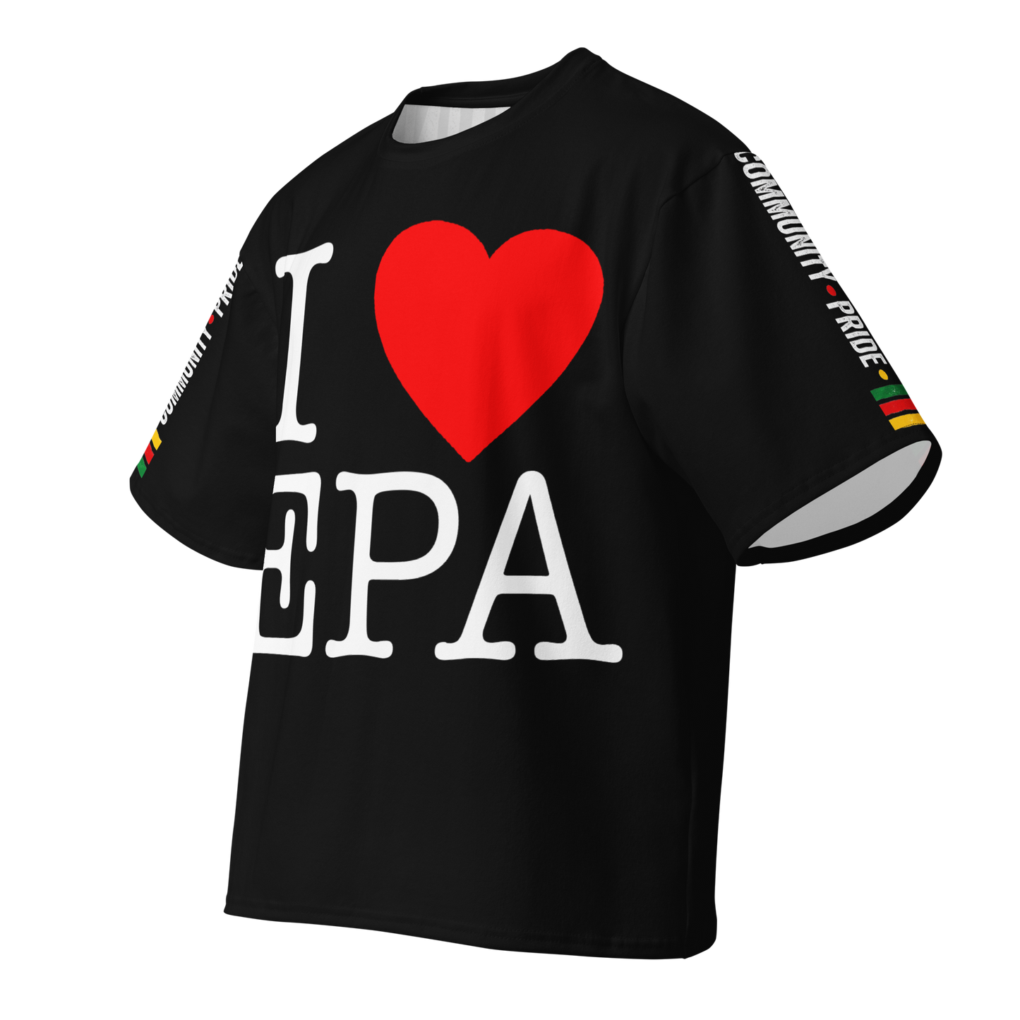 2026 - I LOVE EPA "JUNETEENTH" Capsule (Original Logo) Unisex Oversized cotton t-shirt
